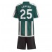 Billige Manchester United Jadon Sancho #25 Bortetrøye Barn 2023-24 Kortermet (+ korte bukser)